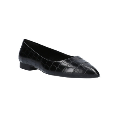 BELLA VITA Womens Black Padded Vivien Pointed Toe Slip On Dress Flats Shoes 9 N 