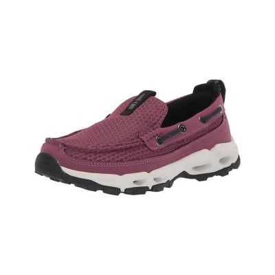 BASS OUTDOOR Womens Pink Slip Resistant Breathable Round Toe Slip On Boat Shoes 8.5 M 