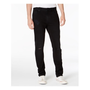 UPC 608356001063 product image for American Rag Mens Black Cotton Straight Leg, Stretch, Jeans Juniors W29/ L30 - A | upcitemdb.com