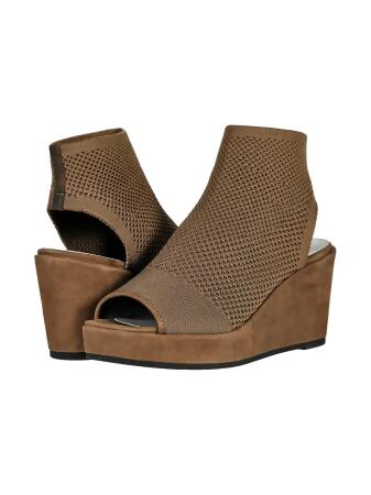 EILEEN FISHER Womens Brown 1