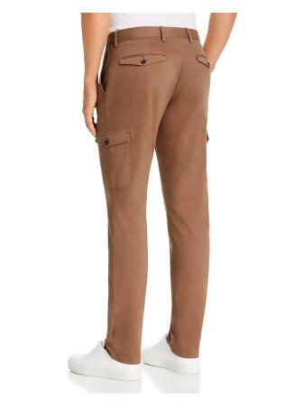 DYLAN GRAY Mens Brown Classic Fit Cargo Pants 34 alternate image