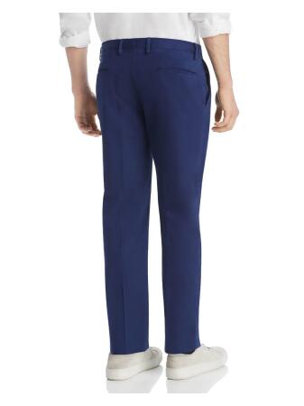 DYLAN GRAY Mens Navy Classic Fit Chino Pants 30 Waist alternate image