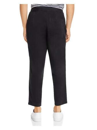 BARBOUR Mens White Label Black Straight Leg, Classic Fit Cotton Pants S alternate image