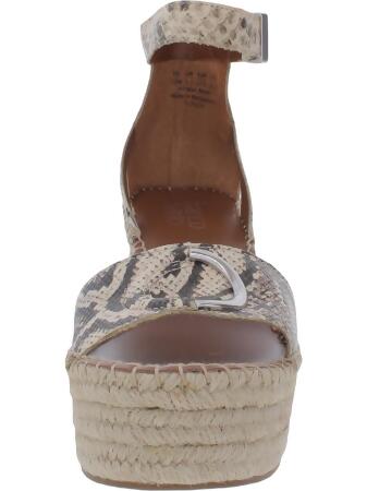 FRANCO SARTO Womens Beige Snake Ornament 1-1/2