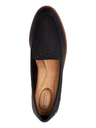 Giani Bernini Womens Black Slip Resistant Perforated Graysonn