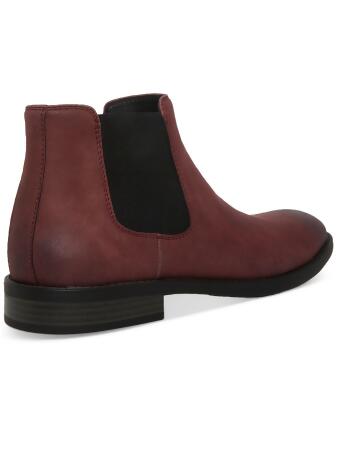 メデン MADDEN Mens Burgundy Cushioned Goring Maxxin Round Toe