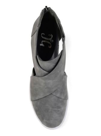 JOURNEE COLLECTION Womens Gray 1/2