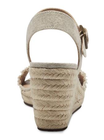 LUCKY BRAND Womens Beige Frayed Trim 1/2