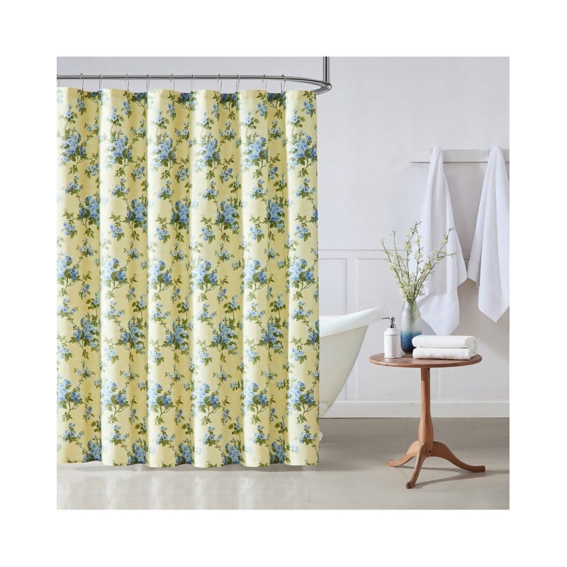 Laura Ashley Cassidy Yellow Shower, Laura Ashley Shower Curtains
