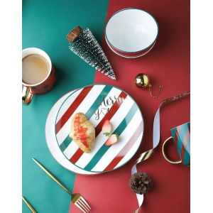 【一組免運費 聖誕陶瓷餐具組 聖誕禮盒 簡約北歐風 餐盤 馬克杯 刀叉 】