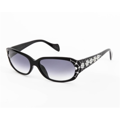 【Alek Paul】義大利頂級板材手工版珠寶框造型太陽眼鏡(黑) AP500101 