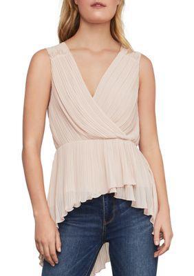 bcbgmaxazria asymmetrical top