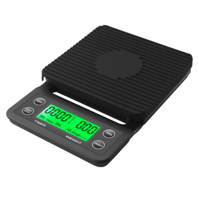 High Precision Coffee Scale with Timer Function 3KG/0.1G 