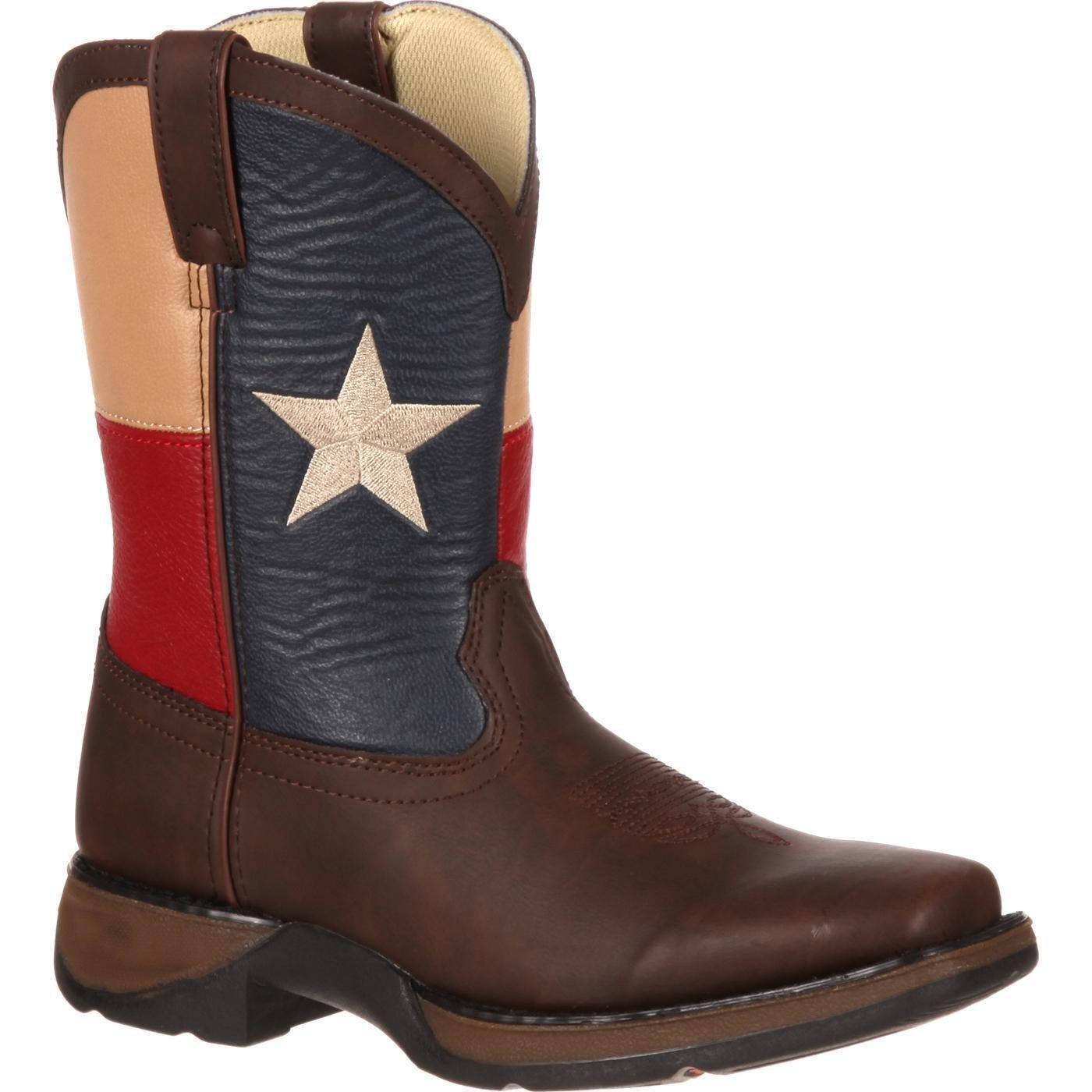 LIL' DURANGO® Kids' Texas Flag Western Boot