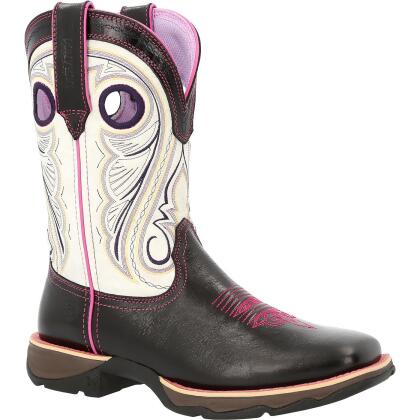 Lady Rebel™ by Durango® Women's Raven Black & White Western Boot 