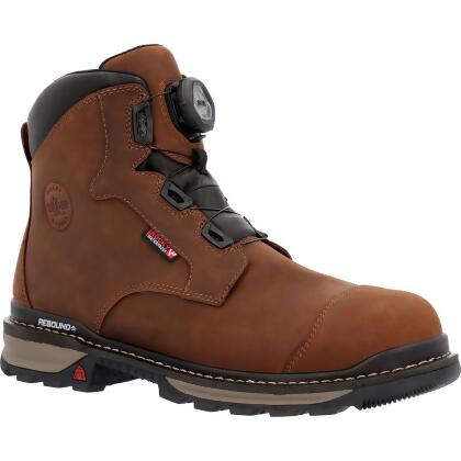 Rocky Rams Horn BOA Composite Toe Waterproof Work Boot 