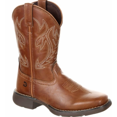 Lil' Durango® Big Kids' Rodeo Brown Western Boot 
