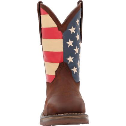 Rebel™ by Durango® Steel Toe Flag Western Flag Boot alternate image