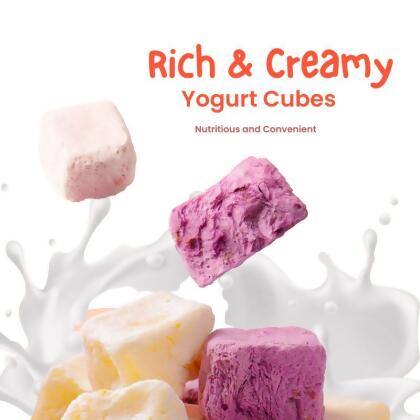 Fresh Bulk Freeze Dried Yogurt Cubes (low sugar) 
