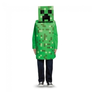 Boy s Creeper Classic Halloween Costume - Minecraft Medium 