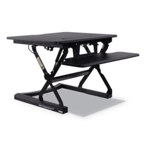 Alera ActivErgo WorkRise Sit-Stand Lifting Workstation, 26 3/4 x 31 x 19 5/8, Black