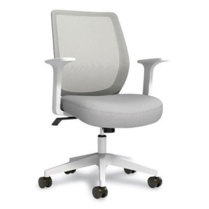 Union Scale Mesh Back Fabric Task Chair Gray Each Uos24419911 - All