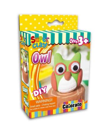 SUPER CLAY EASY PACK- OWL 