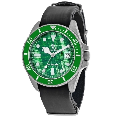 Christian Van Sant Men's Montego Vintage Green Dial Watch - CV5202B 