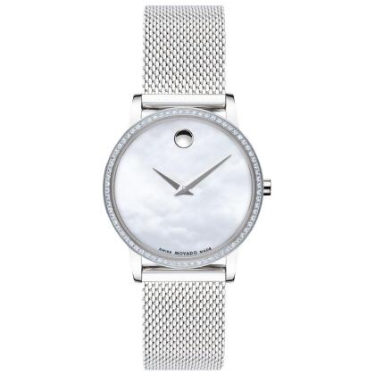 Movado Women's Museum Mother of Pearl Dial Watch - 607306 