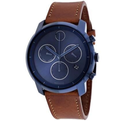 Movado Men's Museum Blue Dial Watch - 3600476 