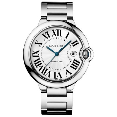 Cartier Men's Ballon Bleu Silver Dial Watch - W69012Z4 