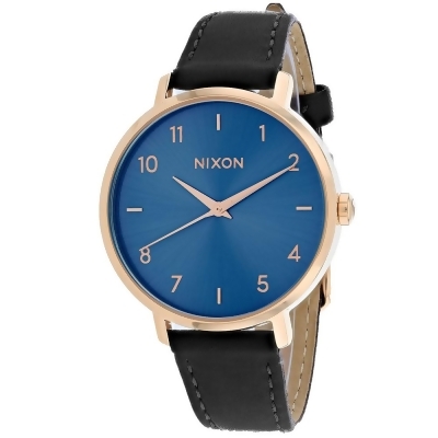 Nixon Women's Arrow Leather Blue Watch - A1091-2763 