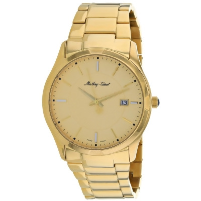 Mathey Tissot Men's Classic Gold Dial Watch - H2111PDI 