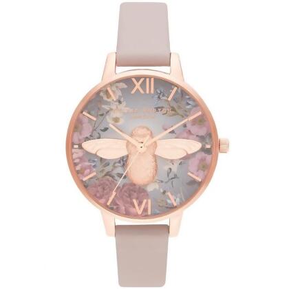 Olivia Burton Women's British Blooms Multi-color Dial Watch - OB16EG134