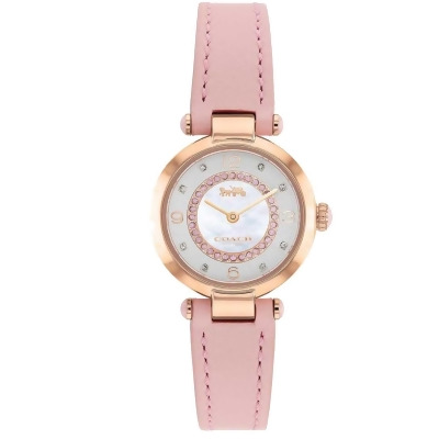 Coach Women's Cary Silver mother of pearl Dial Watch - 14503896 