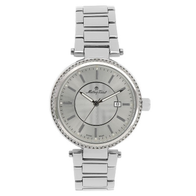 Mathey Tissot Women's Classic Silver Dial Watch - H610AS 