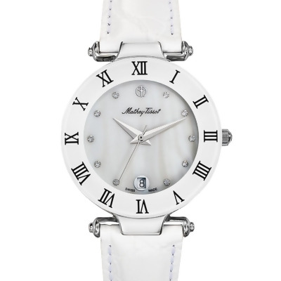 Mathey Tissot Women's Classic White Dial Watch - KB234MA 