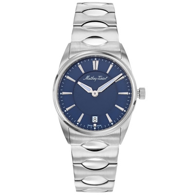 Mathey Tissot Women's Classic Blue Dial Watch - D791ABU 