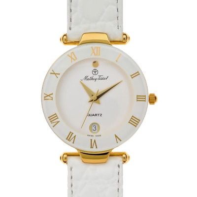 Mathey Tissot Women's Classic White Dial Watch - K233M 