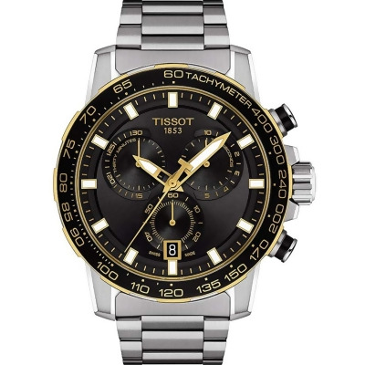 Tissot Men's Supersport Black Dial Watch - T1256172105100 