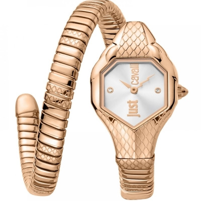 Just Cavalli Women's Serpente Silver Dial Watch - JC1L190M0055 