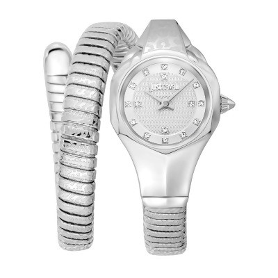 Just Cavalli Women's Amalfi Silver Dial Watch - JC1L270M0015 
