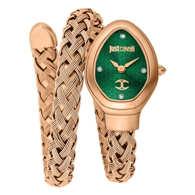 Just Cavalli Women's Novara Green Dial Watch - JC1L264M0045 