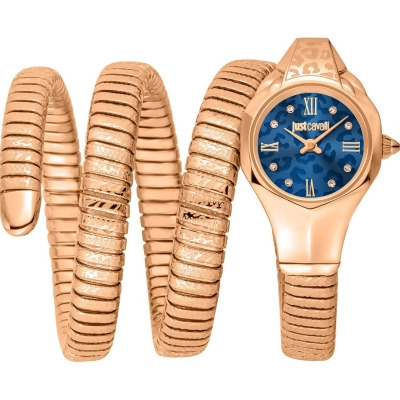 Just Cavalli Women's Ravenna Blue Dial Watch - JC1L271M0045 