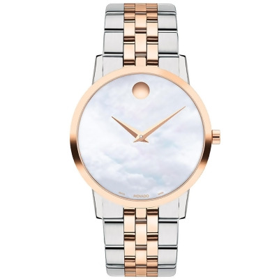 Movado Women's Museum Mother of pearl Dial Watch - 607629 