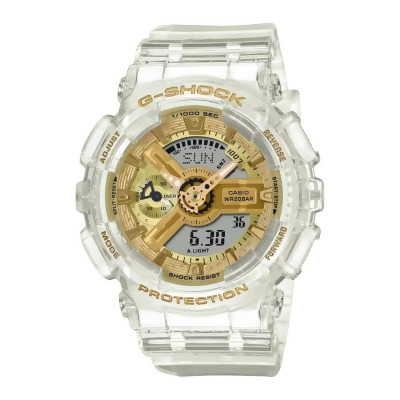 Casio Women's G-Shock Gold Dial Watch - GMAS110SG-7A 