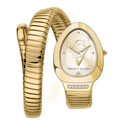 Christian Van Sant Women's Naga Gold Dial Watch - CV0874 