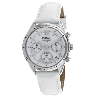 Pulsar Women's Classic White Dial Watch - PT3085 