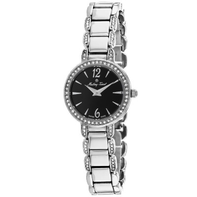 Mathey Tissot Women's Fleury Black Dial Watch - D6532AN 