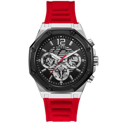 Guess Men's Momentum Black Dial Watch - GW0263G3 